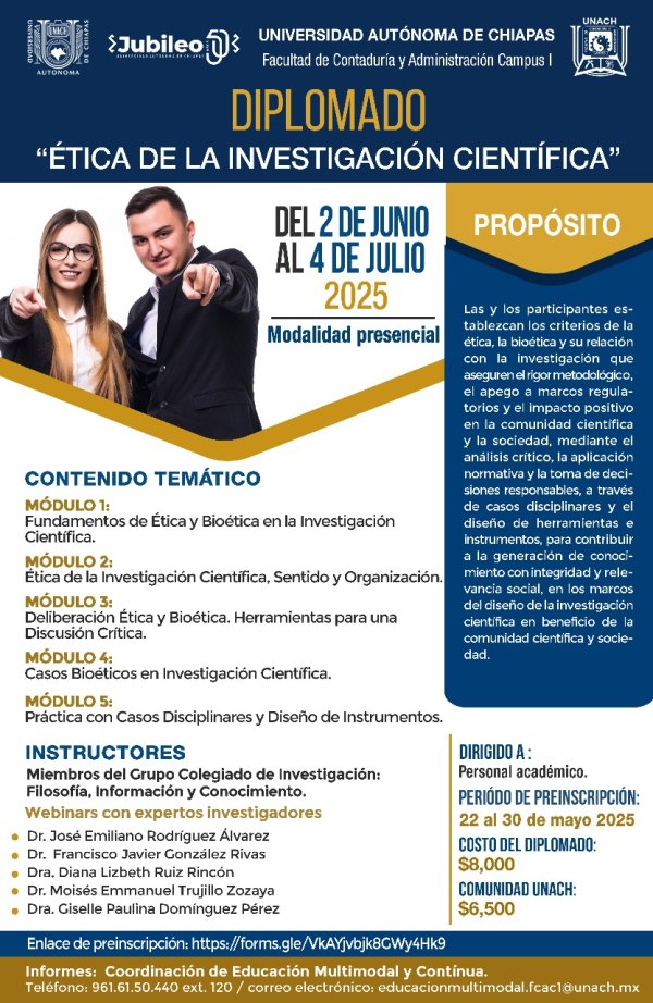 Diplomado en Ética de la Investigación Científica