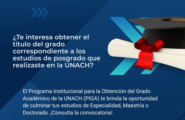 Programa Institucional para la obtención del Grado Académico