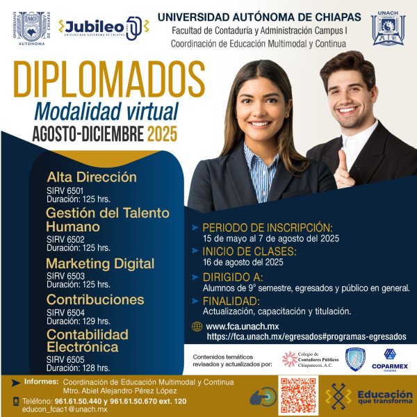 Conoce los Diplomados que tenemos para ti...