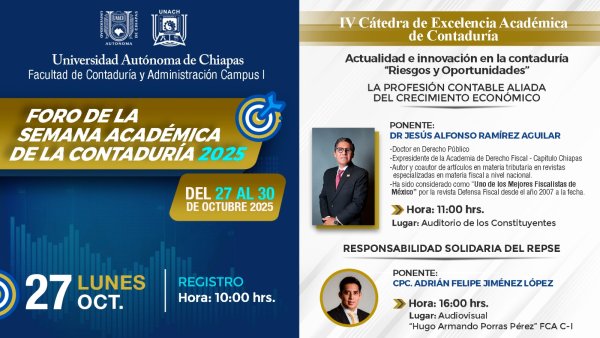 Foro de la Semana Académica en Contaduría