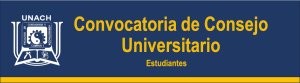 Convocatoria a Consejo Universitario para las y los estudiantes