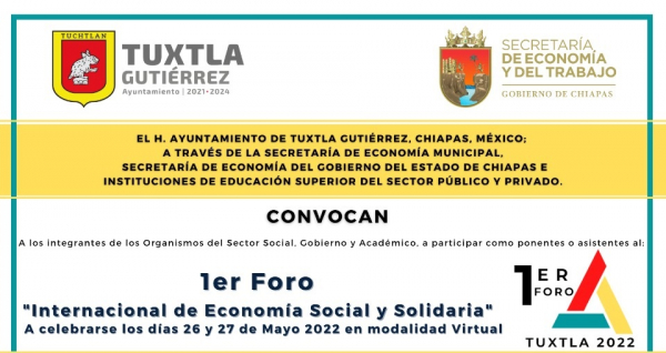 1er Foro.-&quot;Internacional de Economía Social y Solidaria&quot;
