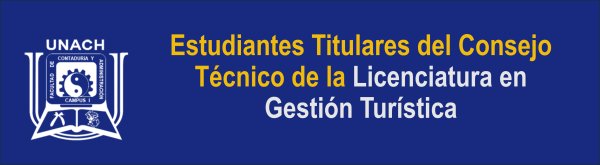 Estudiantes Electos del Consejo Técnico de la Licenciatura en Gestión Turística