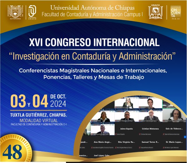 48 | XVI Congreso Internacional de Investigación en Contaduría y Administración 2024