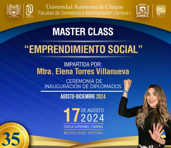 35| Master Class &quot;Emprendimiento social&quot;