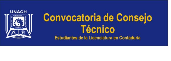 Convocatoria de Consejo Técnico | Estudiantes de la Licenciatura en Contaduría.