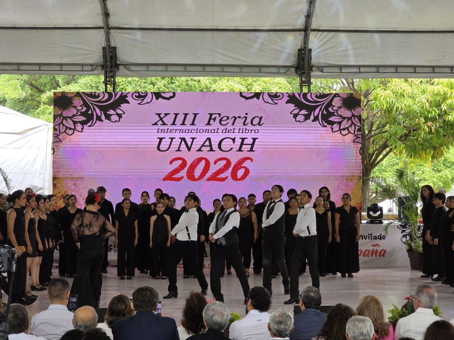 FCA-CI participó en las actividades de la XIII Feria Internacional del Libro UNACH 2026