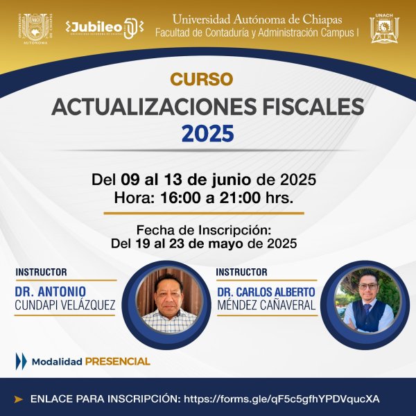 Curso: Actualizaciones Fiscales 2025