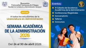 Actividades dentro de la Semana Académica de la Administración 2026
