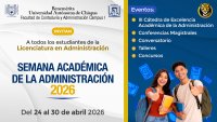 Actividades dentro de la Semana Académica de la Administración 2026
