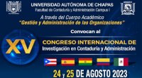 XV Congreso Internacional de Investigación en Contaduría y Administración